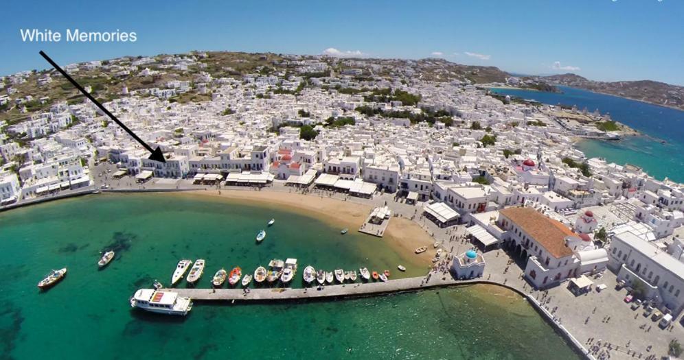White Memories, Seafront Luxury Apartment Mykonos Mykonos Town Экстерьер фото