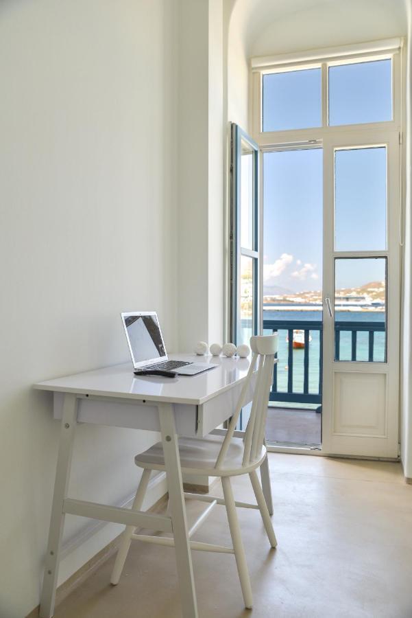 White Memories, Seafront Luxury Apartment Mykonos Mykonos Town Экстерьер фото
