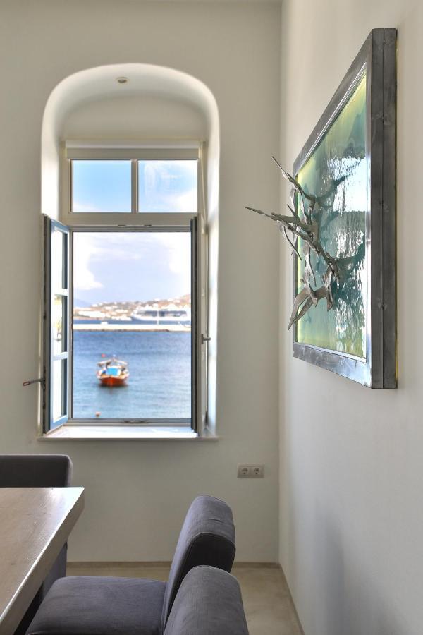 White Memories, Seafront Luxury Apartment Mykonos Mykonos Town Экстерьер фото