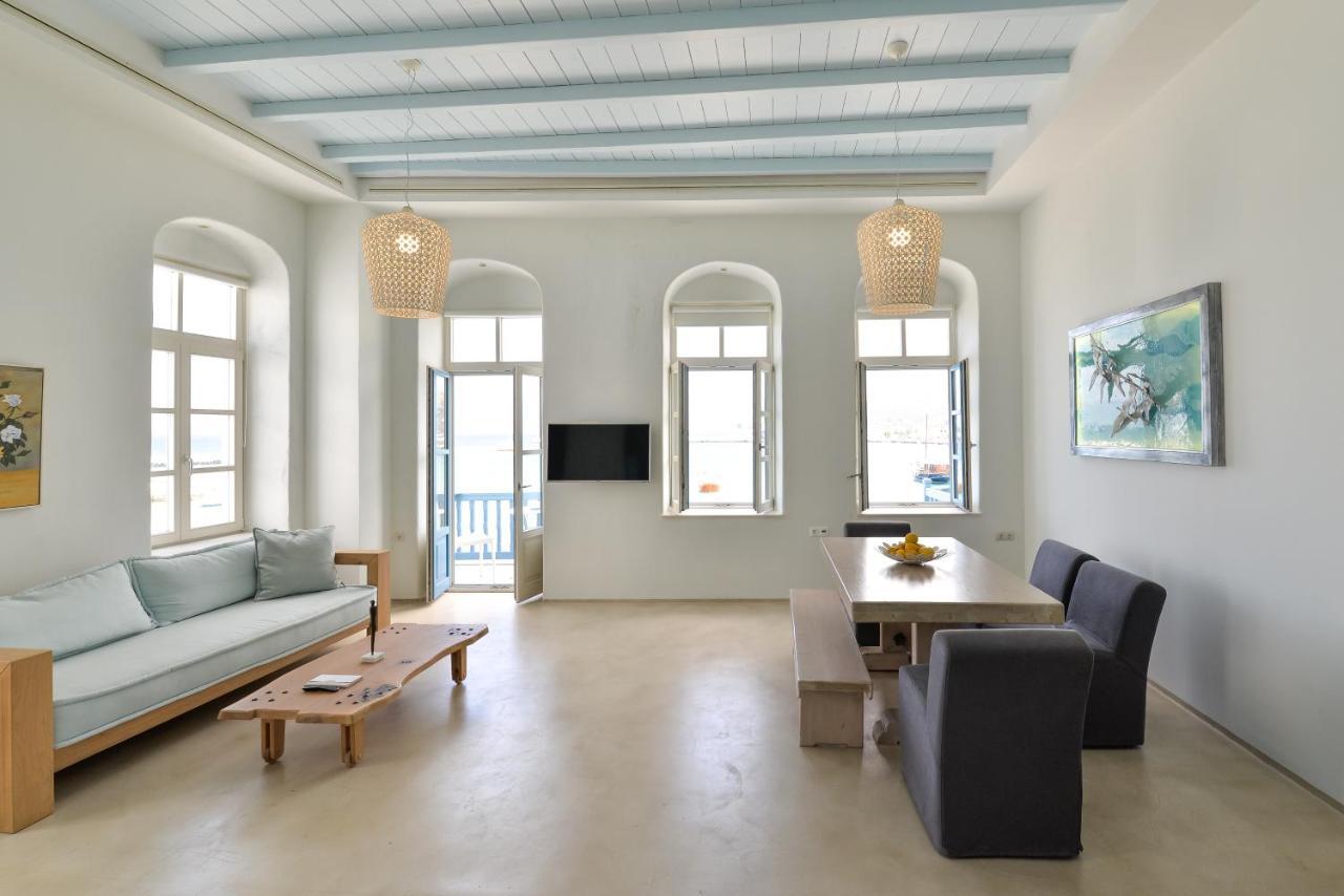 White Memories, Seafront Luxury Apartment Mykonos Mykonos Town Экстерьер фото